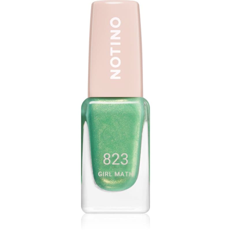Gel Effect Nail Polish lakier do paznokci z żelowym efektem 823 Girl Math