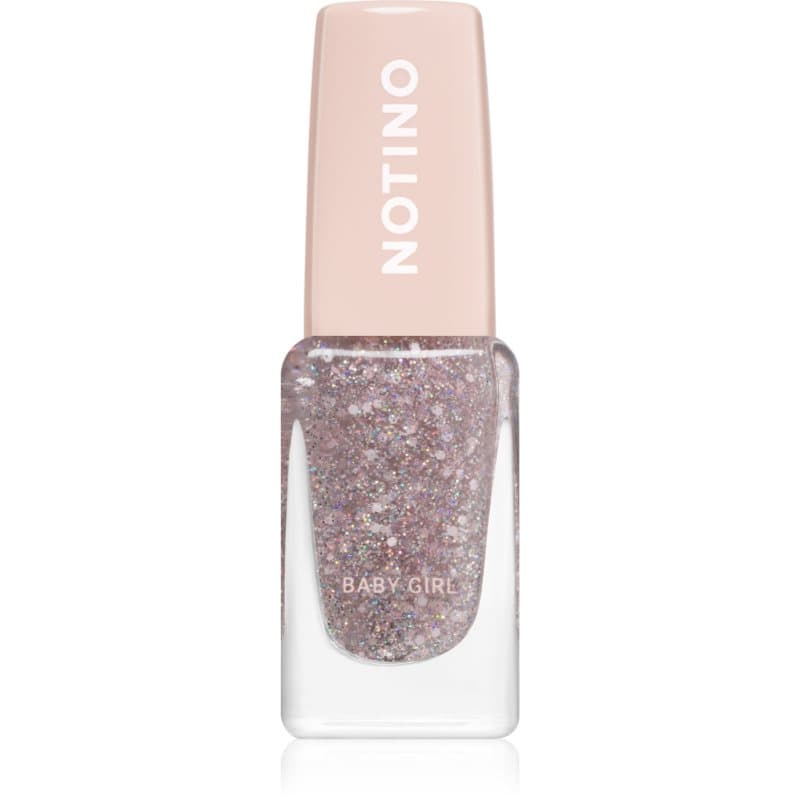 Glitter Topper lakier nawierzchniowy do paznokci z brokatem Baby Girl