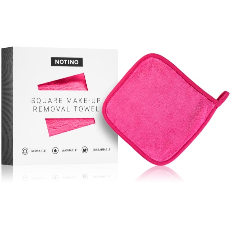 Spa Collection Square Makeup Removing Towel ręcznik do demakijażu odcień Pink