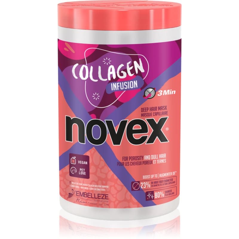 Collagen Infusion maseczka wzmacniająca do włosów osłabionych, zniszczonych i rozdwajających się