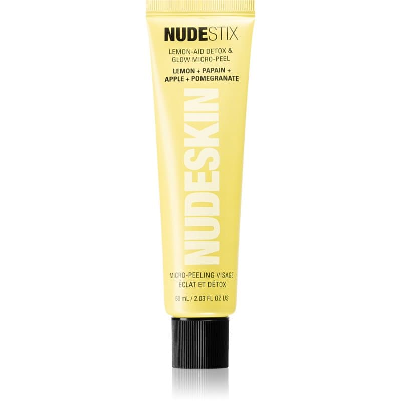Nudeskin Lemon-Aid Detox & Glow Micro-Peel rozjaśniający peeling do twarzy