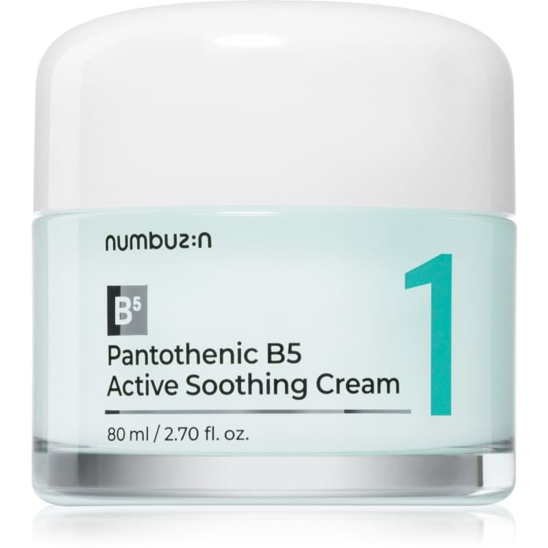 No. 1 Pantothenic B5 Active Soothing Cream łagodzący krem do twarzy o działaniu nawilżającym