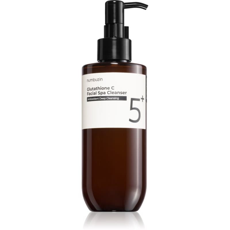 No. 5 Glutathione C Facial Spa Cleanser olej oczyszczający do demakijażu z efektem rozświetlającym