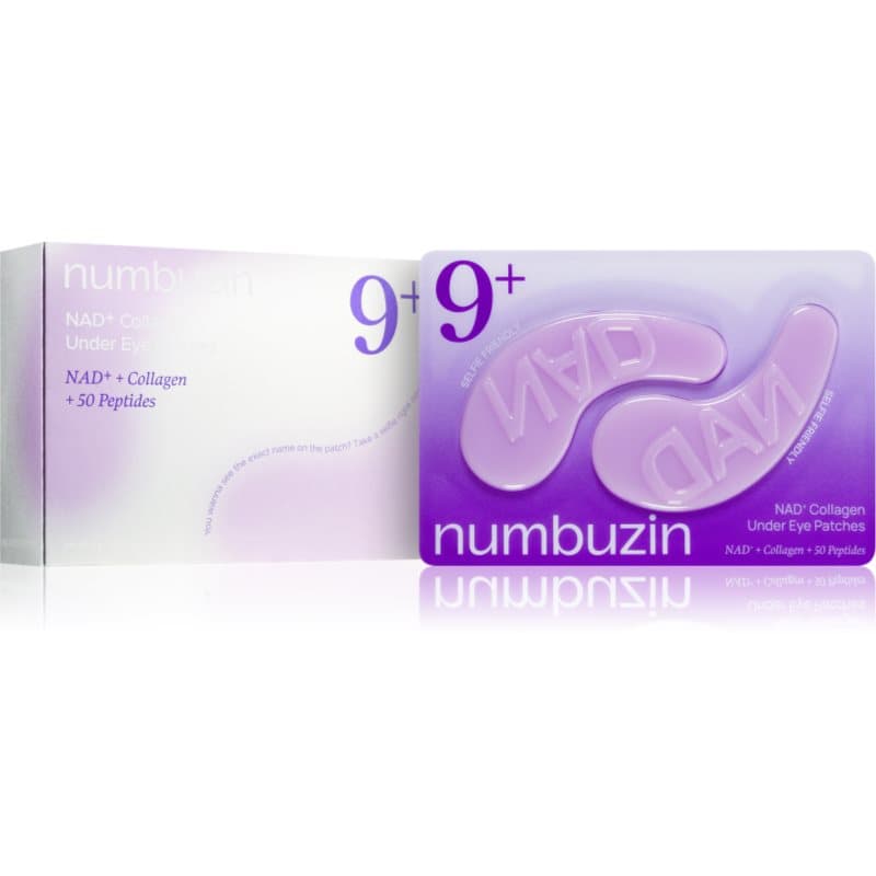 No. 9 NAD+ Collagen Under Eye Patches wkładki hydrożelowe przeciw zmarszczkom i cienom pod oczami