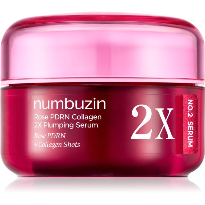 No. 2 Rose PDRN Collagen 2X Plumping Serum serum intensywnie ujędrniające o działaniu nawilżającym