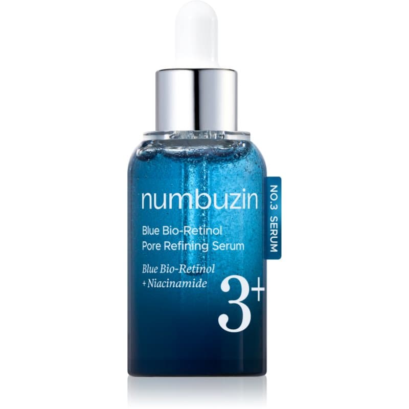 No. 3 Blue Bio-Retinol Pore Refining Serum ujędrniające serum do twarzy do wygładzenia skóry i zmniejszenia porów