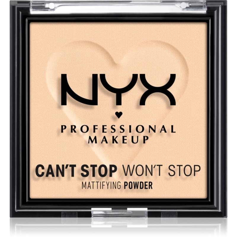 Can't Stop Won't Stop Mattifying Powder puder matujący odcień 02 Light
