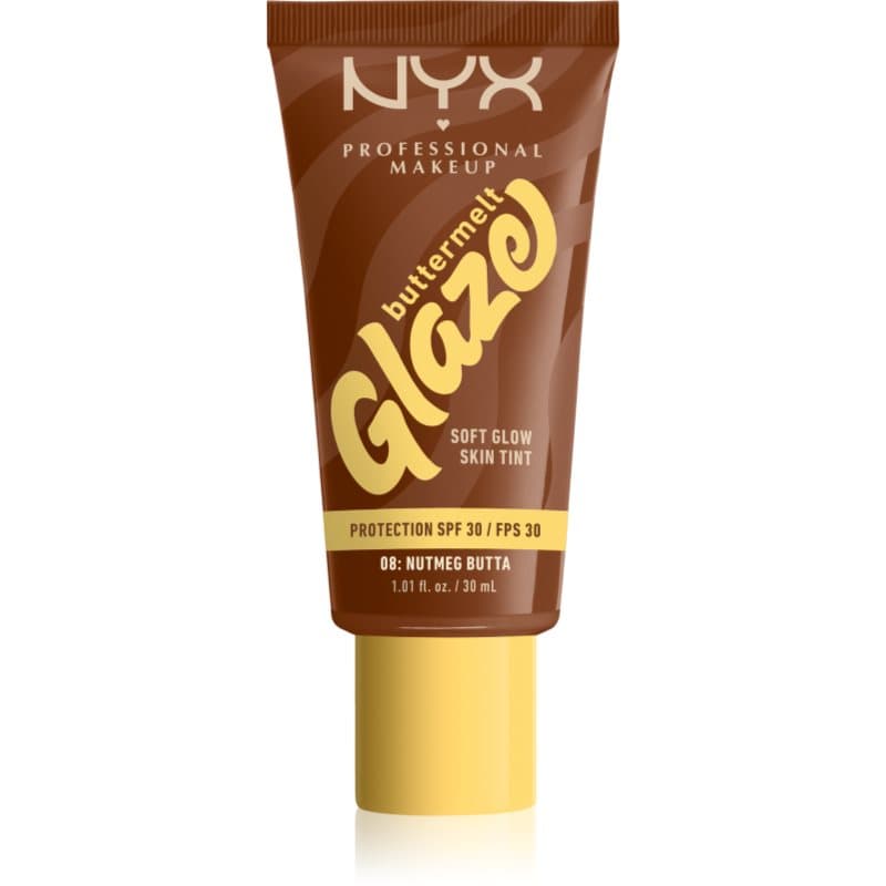 Buttermelt Glaze fluid rozświetlająco-tonujący SPF 30 odcień 08 Nutmeg Butta ml