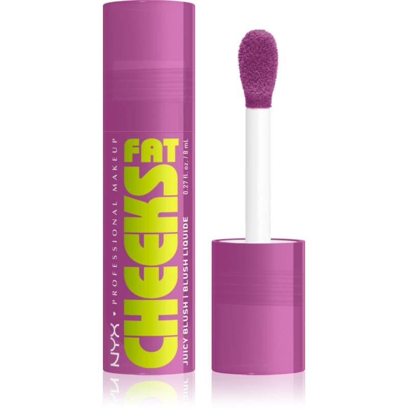 Fat Cheeks Juicy Blush róż w płynie odcień 08 Blueberry Burst