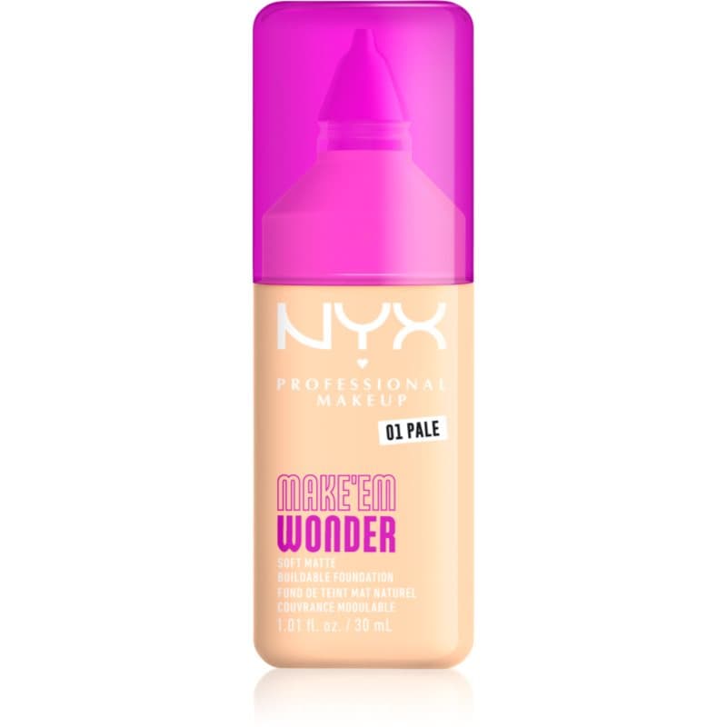 Make ‘Em Wonder lekki podkład matujący odcień 01 Pale