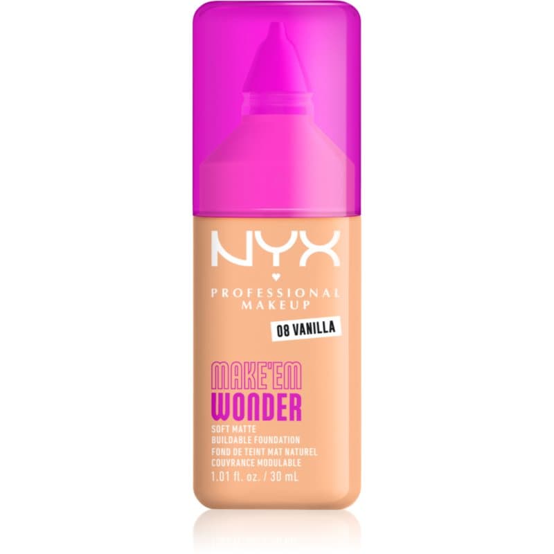 Make ‘Em Wonder lekki podkład matujący odcień 08 Vanilla
