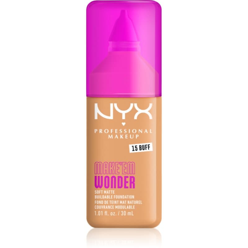 Make ‘Em Wonder lekki podkład matujący odcień 15 Buff
