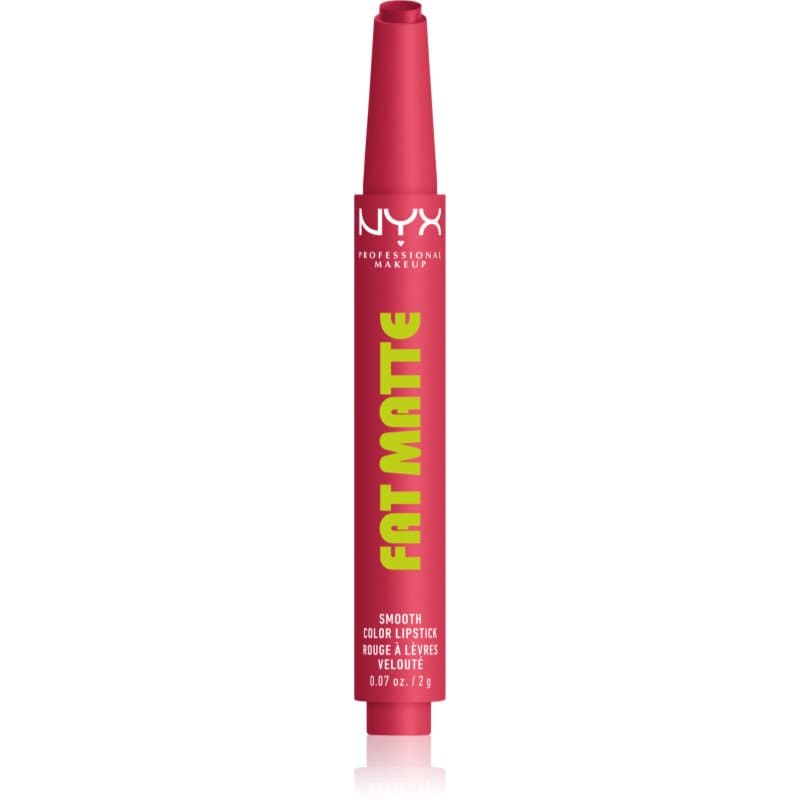 Fat Matte balsam do ust z efektem matującym Pink Puff