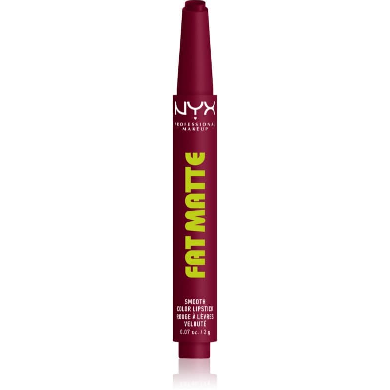 Fat Matte balsam do ust z efektem matującym Berry Smooth