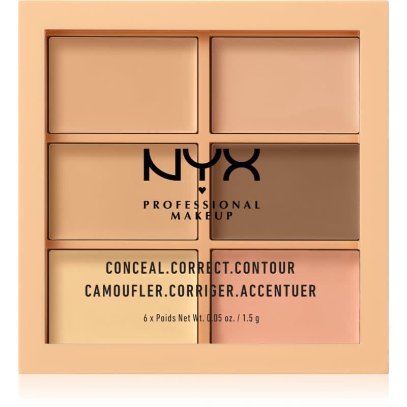 Conceal. Correct. Contour paleta do korygowania i konturowania odcień 01 Light