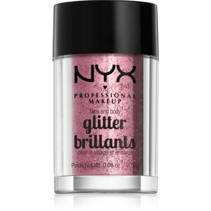 Face & Body Glitter Brillants brokat do twarzy i ciała odcień 02 Rose