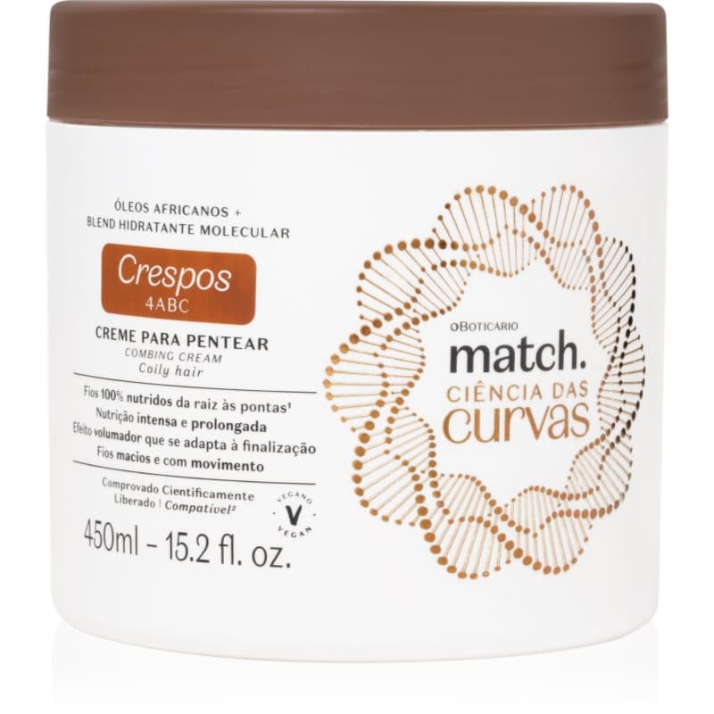 Match. Science of Curves krem nawilżający do włosów kręconych i falowanych