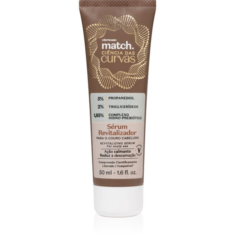 Match. Science of Curves serum rewitalizujące na skórę głowy