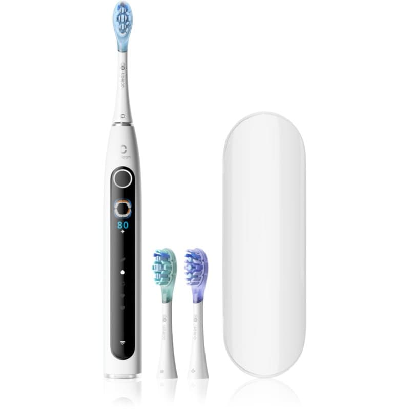 X Pro 20 Set szczoteczka soniczna + 2 zapasowe końcówki z etui podróżnym White