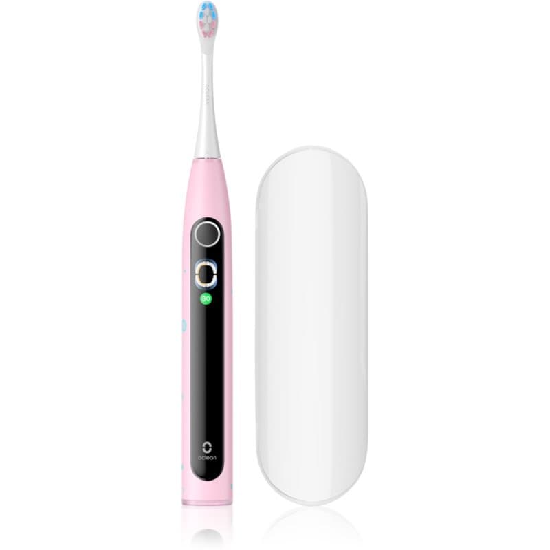X Kids Set szczoteczka soniczna dla dzieci z etui podróżnym Pink