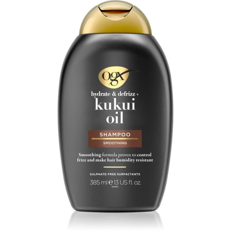 Kukuí Oil szampon nawilżający przeciwko puszeniu się włosów