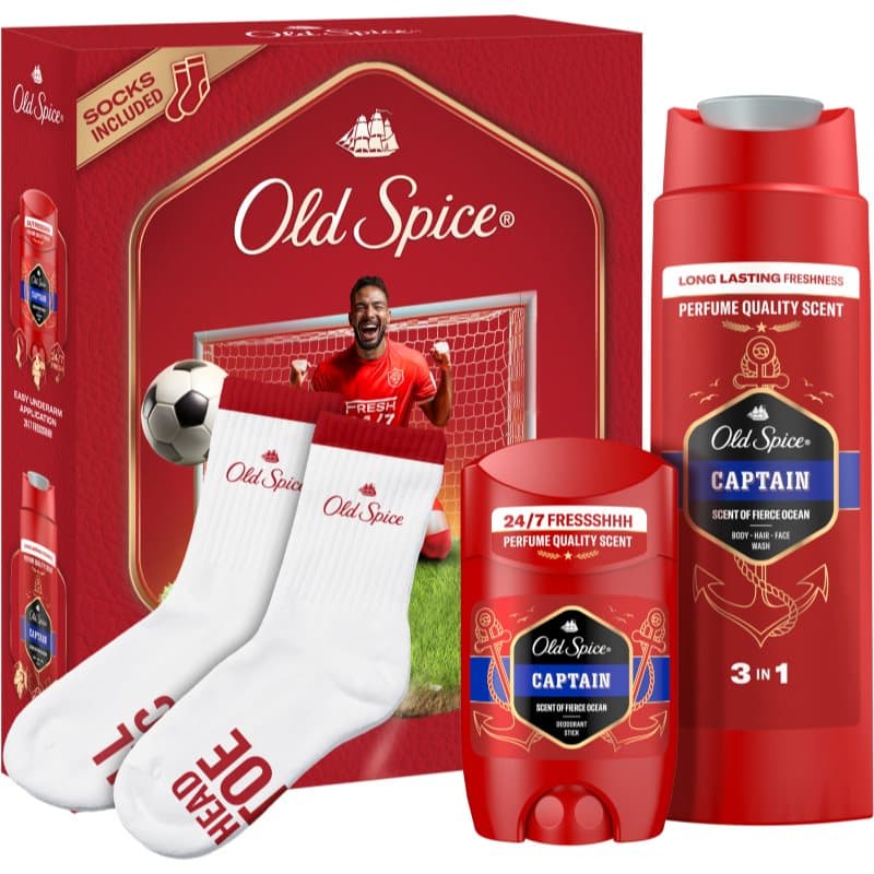 Captain Footballer zestaw upominkowy dla mężczyzn