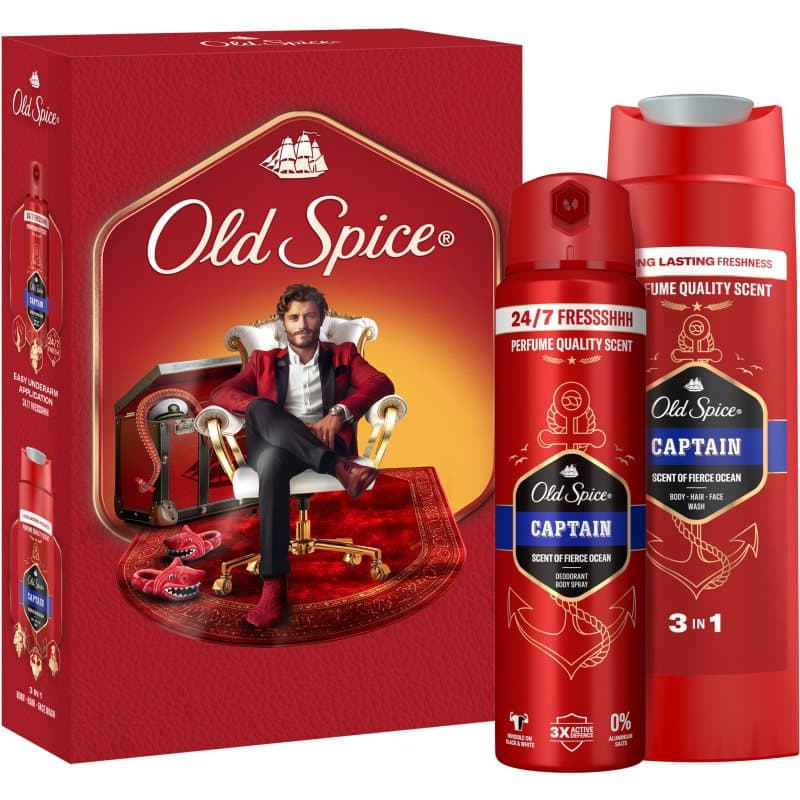 Captain Gentleman Set zestaw upominkowy dla mężczyzn