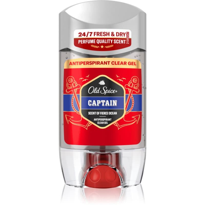 Captain Antiperspirant Clear Gel antyperspirant w żelu dla mężczyzn