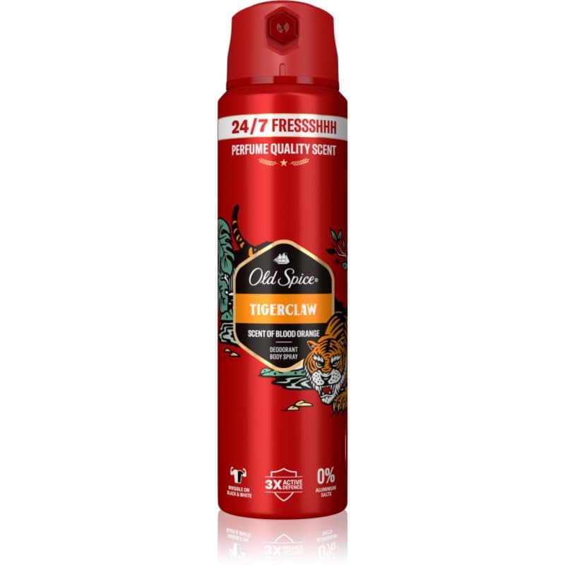 Tigerclaw dezodorant i spray do ciała dla mężczyzn