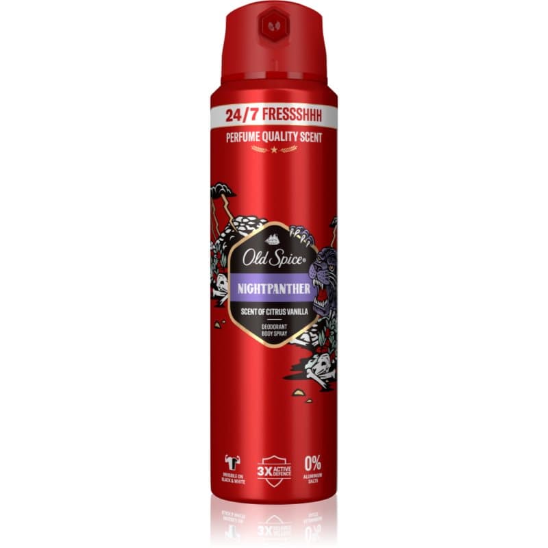 Nightpanther dezodorant i spray do ciała dla mężczyzn