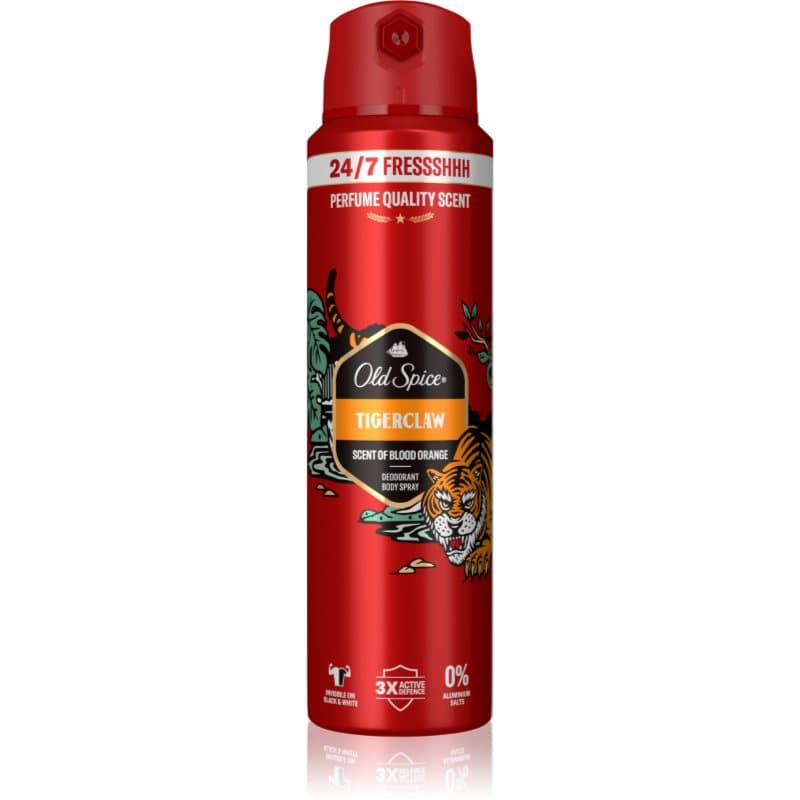Tigerclaw dezodorant i spray do ciała dla mężczyzn