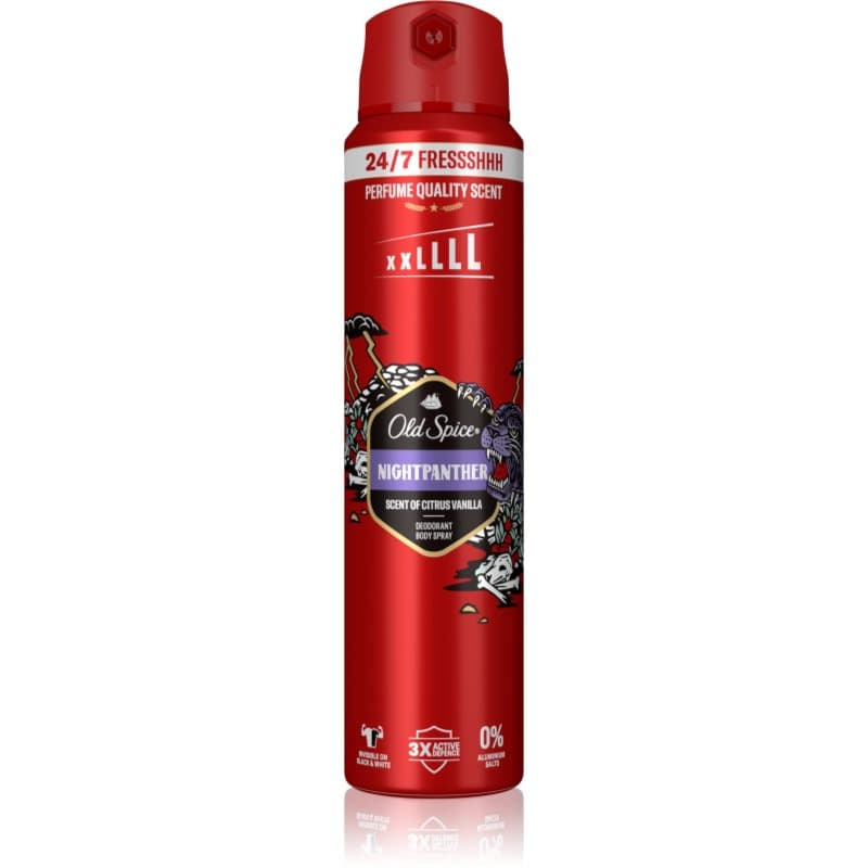 Nightpanther dezodorant i spray do ciała dla mężczyzn