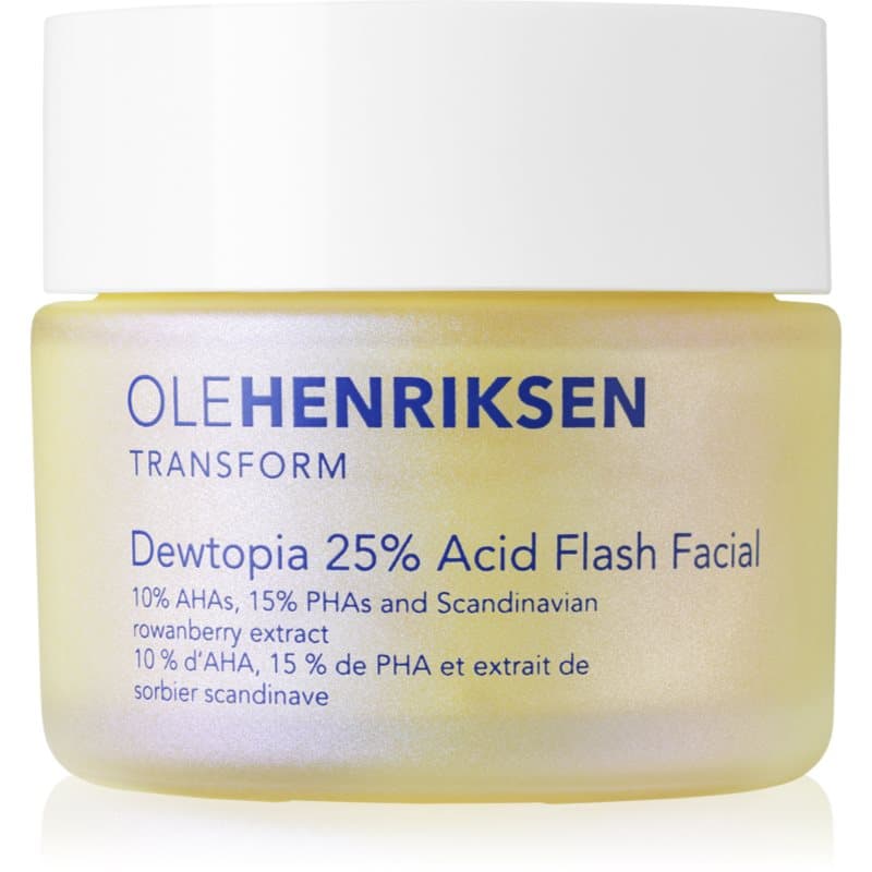 Transform Dewtopia 25% Acid Flash Facial maseczka złuszczająca
