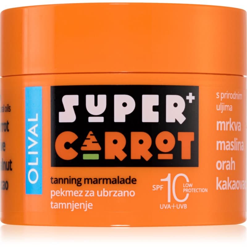 SUPER Carrot Tanning Jam produkt przyspieszający i przedłużający opalanie SPF 10