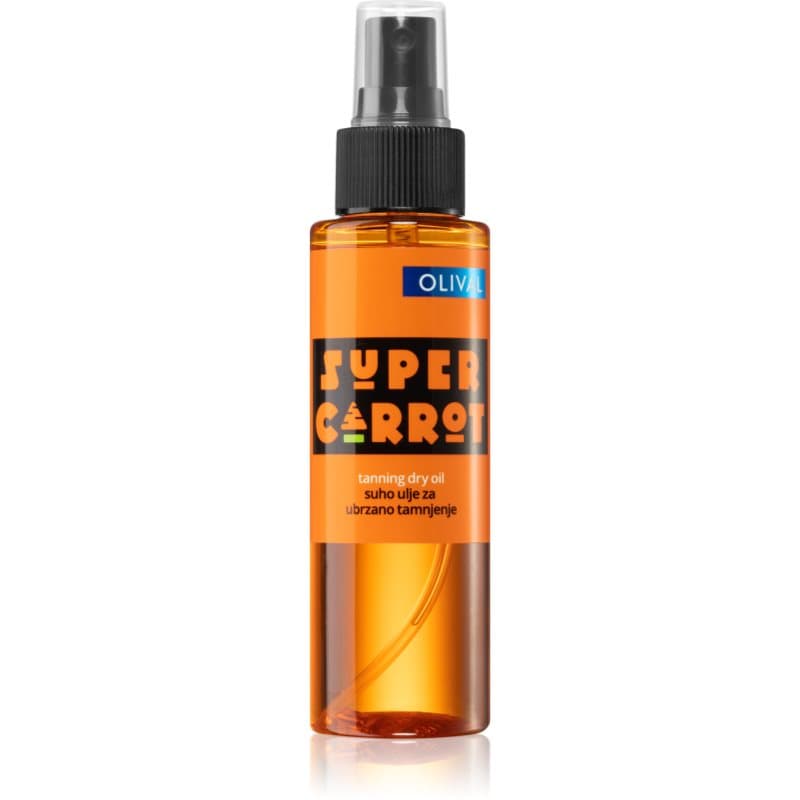 SUPER Carrot Dry Oil suchy olejek do ciała przyśpieszający opalanie
