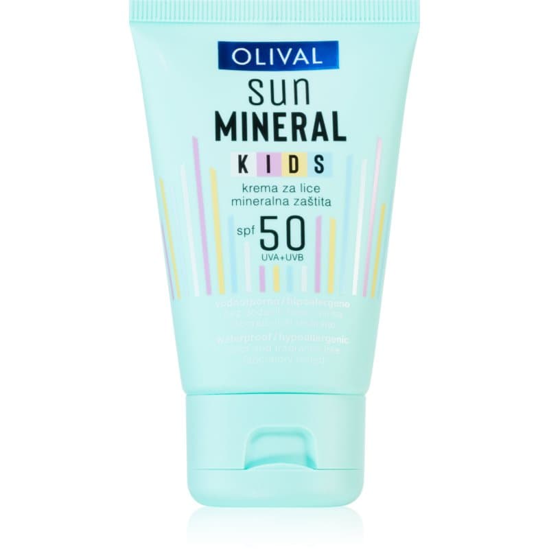 Sun Mineral Kids dziecięcy krem do opalania do twarzy i ciała SPF 50