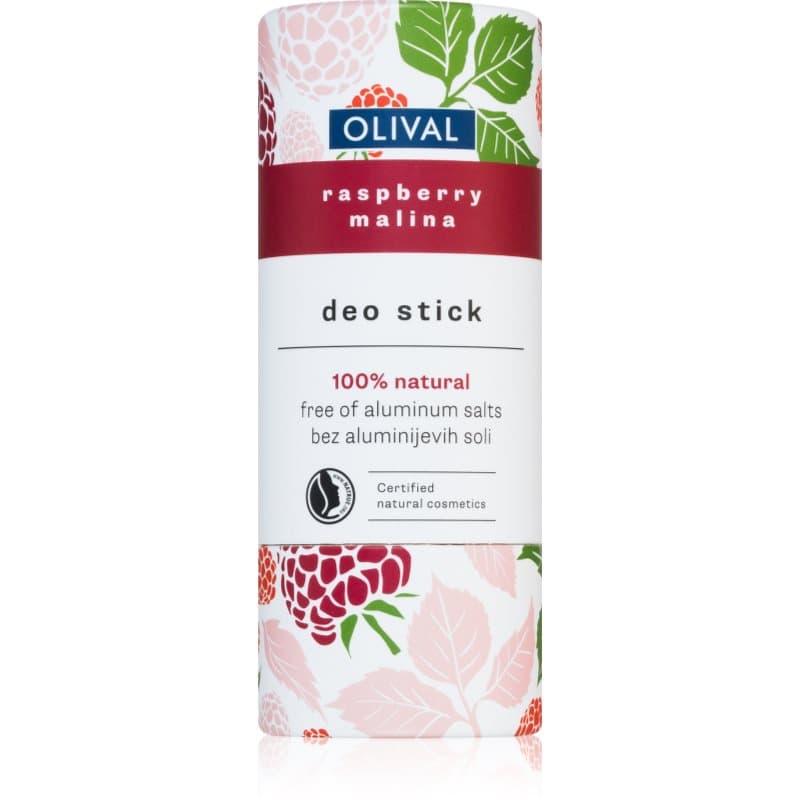 Natural Raspberry dezodorant w sztyfcie bez dodatku soli aluminium