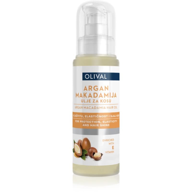 Argan and Macadamia olejek arganowy do wzmocnienia włosów i nadania im większego połysku