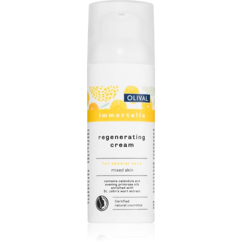Immortelle Regenerating Cream krem regenerujący do skóry tłustej i mieszanej