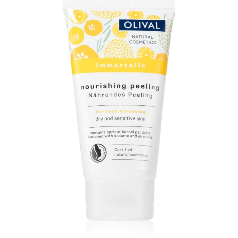 Immortelle Nourishing Peeling delikatny peeling do twarzy dla skóry suchej i wrażliwej