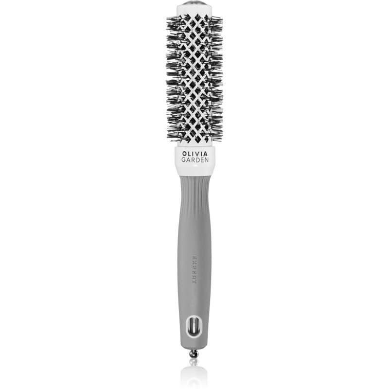 Expert Shine Wavy Bristles White&Grey szczotka do włosów průměr 25 mm