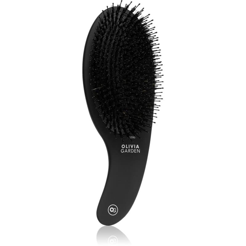 Black Label CURVE Board&Nylon bristles szczotka do włosów z włosiem dzika