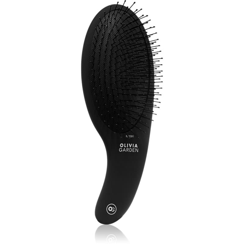 Black Label CURVE Board&Nylon bristles szczotka do włosów dla łatwego rozczesywania włosów Black
