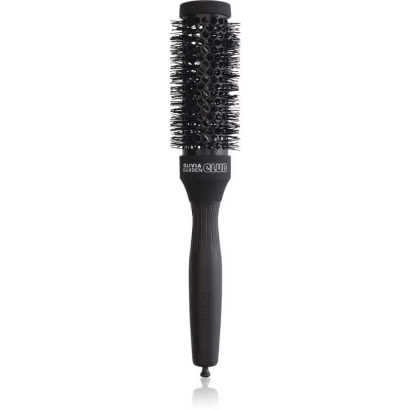 The Glow Blowout Ceramic Round Brush Black okrągła szczotka do włosów