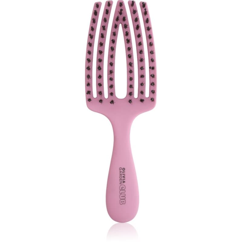 The Nomad Detangling&Shine Fingerbrush​ płaska szczotka do włosów Mint