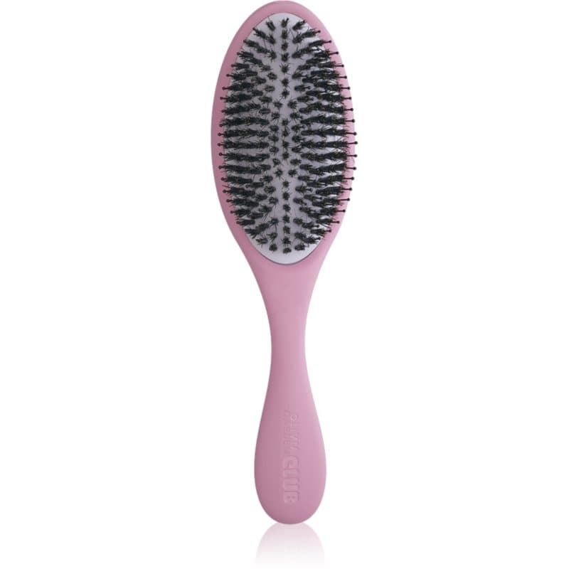 The Reset Detangling&Shine Hairbrush płaska szczotka z futerałem Pink
