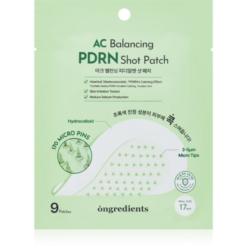 AC Balancing PDRN Shot Patch plastry dla skóry problematycznej o działaniu uspokajającym