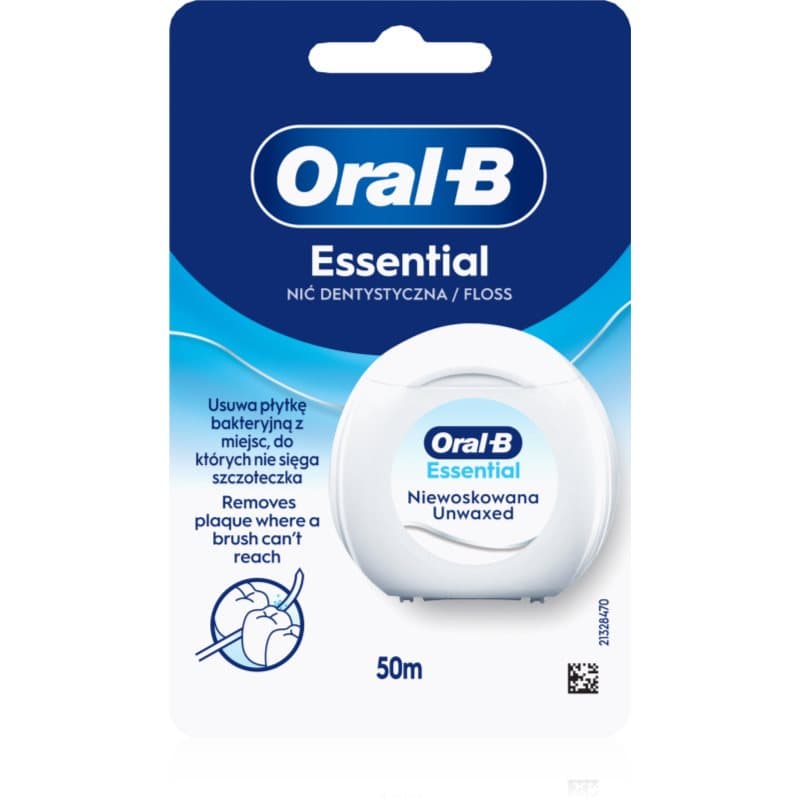 Essential Floss Unwaxed niewoskowana nić dentystyczna 50
