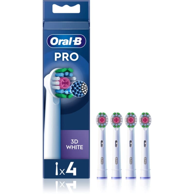 PRO 3D White końcówki wymienne do szczoteczki do zębów