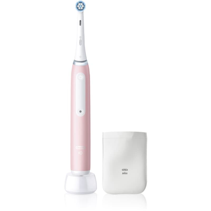iO Sensi Clean elektryczna szczoteczka do zębów z etui na ładowarkę Blush Pink